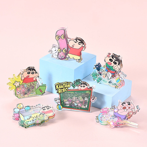 Custom Cartoon Q Animation Acrylic Ornaments Plastic Crafts DIY Pieces Peripheral Animation Decoration Ornament