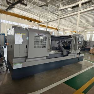 เครื่องกลึงแบบแท่นราบความแม่นยำสูง CK6180 GSK/FANUC/Siemens 220V ดิจิตอล ผลิตภาพสูง แข็งแรงทนทาน สำหรับงานเหล็กหนัก - Product Image 2