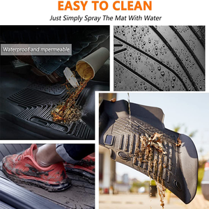 <span class=keywords><strong>Tapis</strong></span> de sol de voiture pour Mitsubishi Eclipse <span class=keywords><strong>cross</strong></span> 2018-2023 Doublures imperméables en <span class=keywords><strong>caoutchouc</strong></span> tous temps - Product Image 5