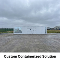 Générateur diesel conteneurisé 2500 kVA Chine, type silencieux, refroidissement par eau, conception portable, carter insonorisé, haute efficacité