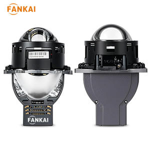 Faros Delanteros para Auto Fankai Y3 de Tres Lentes, Alta Potencia 75W, LED Láser Directo, Bi-xenón, Luz Alta y Baja, 50000H de Vida Útil, A6 A4 - Product Image 1