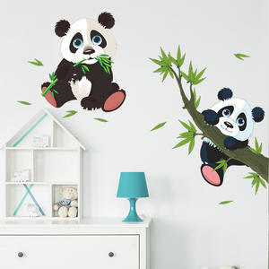 Autocollants <span class=keywords><strong>muraux</strong></span> <span class=keywords><strong>panda</strong></span> auto-adhésifs, décorations pour chambre de bébé, nouvelle collection - Product Image 4