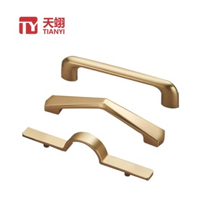 Custom Zinc Alloy Furniture Hardware Pull for <b>Cabinets</b> Dressers Drawers Wardrobes <b>Kitchen</b> Living Room Hotel-Factory Direct - Product Image 1