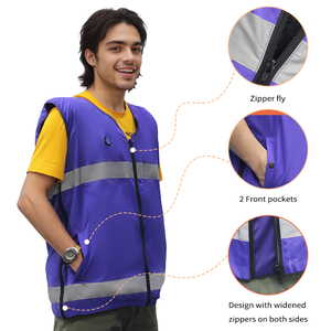 夏季降温服装 户外水冷背心 带风扇降温夹克 工人和运动者用 - Product Image 3