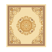 Artistic Tapestry Medallion Wool Carpet Aubusson Chinese Traditional Design Patterned Home Carpets and Rugs