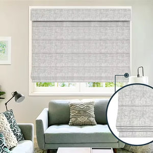 Stores romains pliables modernes SAMADHI, design personnalisable, fixation murale, idéal pour les hôtels, les chambres et les salons - Product Image 1