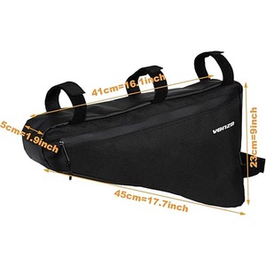 Échantillon gratuit – Sacoche de cadre triangulaire étanche pour vélo, sacoche de selle pour VTT et vélo de route, accessoires de cyclisme - Product Image 5