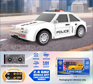 1:64 <b>Scale</b> 2026 New 2.4G <b>Mini</b> Remote Control Car LED Lights Remote Control And APP Control 3-Speed Switching One-Click Auto Demo - Product Image 1