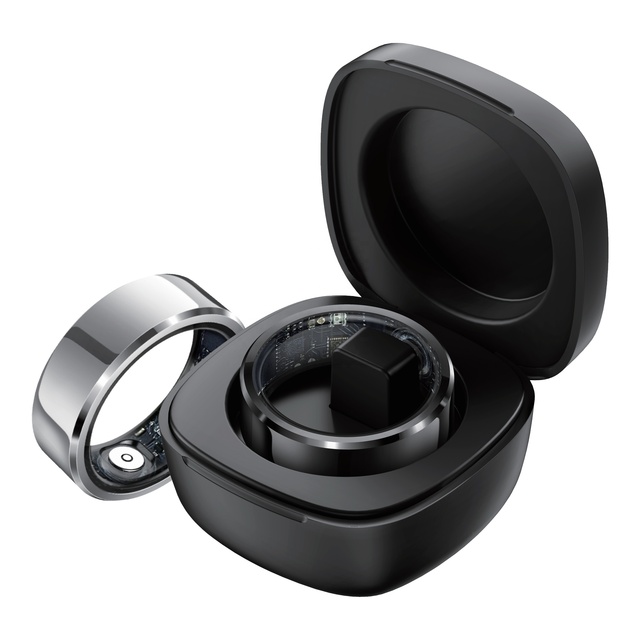 R6 Smart Finger Ring Health Tracker Heart Rate Blood Oxygen Monitoring IP68 Waterproof Sports Smart Rings for Men Women