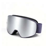 NOUVEAU BASTO Lunettes de snowboard tactiques de sécurité de haute qualité avec monture en TPU intégrale, protection UV, non polarisées, sangles réglables