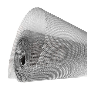 Malla de Alambre de Acero Inoxidable Fina Antimosquitos e Insectos, Malla Tejida de Acero Inoxidable para Ventanas de Hoteles, Venta al Por Mayor - Product Image 1