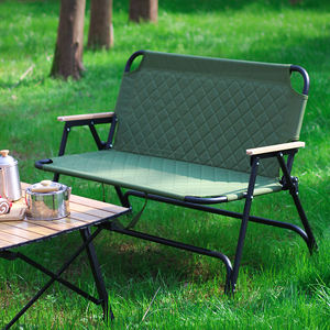 Outdoor Furniture Picnic Portable Hand Carry <b>Sofa</b> Light Weight <b>Folding</b> Camping Double Person Chair - Product Image 5