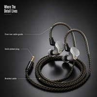 Écouteurs intra-auriculaires IE900 haute fidélité à triple transducteur, filaires, pour la scène et l'écoute musicale