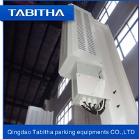 Elevador de Estacionamiento Eléctrico de Dos Postes TABITHA TTPP606, Certificado CE, 2700 kg, para Mantenimiento Automotriz, Motor de 2.2 kW, Alimentación de Voltaje Múltiple