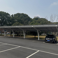 Structure de carport solaire sur mesure Bristar Factory avec acier au carbone Q235B/Q355B