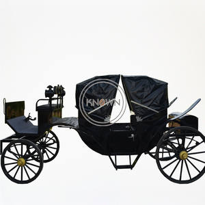 Calèche royale électrique 2024 à 4 roues avec remorque double rangée pour photographie de mariage, visites touristiques et reconstitutions historiques - Product Image 1