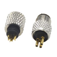 Connecteur industriel étanche OEM IP67 IP68 prise mâle femelle connecteurs circulaires M5 connecteur moulable 3 broches M5