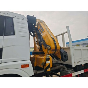 รถบรรทุกติดเครน FAW 6x4 ขนาด 12 ตัน แบบไฮดรอลิก บูมพับได้ พร้อมขาย - Product Image 3