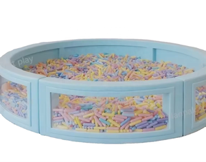 Fosse à <span class=keywords><strong>balles</strong></span> <span class=keywords><strong>ronde</strong></span> blanche transparente Murs clairs Fosse à <span class=keywords><strong>balles</strong></span> claire <span class=keywords><strong>ronde</strong></span> - Product Image 4