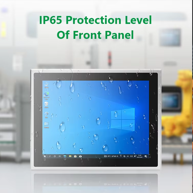 Rugged Android Steel Stainless Panel PC 10-Inch Touchscreen IP65 Windows 12th Gen Core I3/i5/i7 up to 512GB SSD