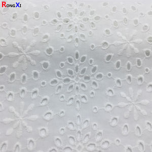 Arrivée <span class=keywords><strong>prix</strong></span> usine <span class=keywords><strong>cristal</strong></span> RXF0518 luxe fleurs broderie coton tissu de haute qualité pour robe de mariée - Product Image 6