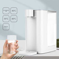 Distributeur d'eau chaude instantanée 3L, machine à faire mousser le lait et à infuser le thé, contrôle intelligent de la température pour la maison et le bureau