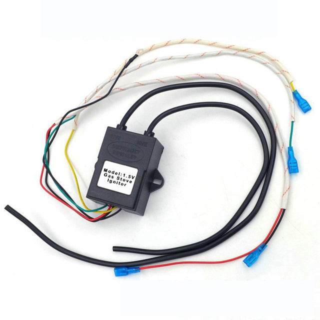 Propane LPG Gas Stove Pulse Igniter Cooktop Range Igniter DC 1.5V Ignition Part For Two Burner