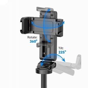 แท่นวางแบบพกพาใหม่ไม้เซลฟี่ JJ-02ขาตั้งโทรศัพท์ขาตั้งกล้องเซลฟี่บูสเตอร์จับสำหรับ TikTok <span class=keywords><strong>YouTube</strong></span> ที่ถ่ายเดสก์ท็อป - Product Image 6
