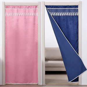 Rideaux de porte en tissu, rideaux occultants, rideaux pour climatisation domestique, rideaux pour chambre, salle de bain, cuisine, dressing - Product Image 1