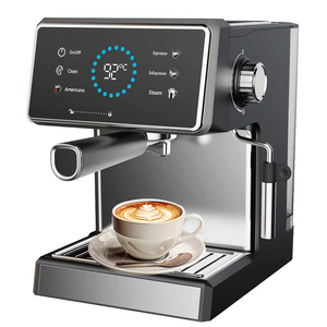 Digital Timer 20 Bar ULKA Milk Tank System <strong>Lungo</strong> Coffee Maker Home Capsule Cappuccino Latte Professional Espresso Machine - Product Image 4