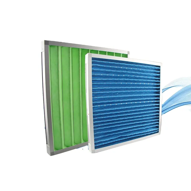 Washable material industry factory G4 panel medium efficiency air pre filter for HVAC dust collector clean room