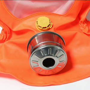 Capuche de filtration d'<span class=keywords><strong>air</strong></span> anti-fumée, protection 30 min, portée 30 m, capuche respiratoire d'évacuation d'urgence en cas d'incendie - Product Image 5