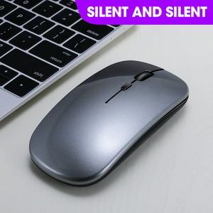 Souris sans fil T-WOLF X1 BT 2.4GH Ultra-mince Souris optique bon marché Souris silencieuse rechargeable 1600DPI pour ordinateur portable <span class=keywords><strong>mac</strong></span> Pc - Product Image 5