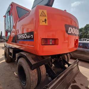 รถขุดดินมือสอง Doosan รุ่น DH150W-7 Doosan 140 150 130 รถขุดล้อยางสภาพดี รถขุดล้อยางมือสอง Doosan Dh150w - Product Image 5