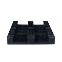 NEXARA Heavy Duty 1200*1000*170mm Palettes en plastique empilables à 3 canaux avec entrée à 4 voies pour les opérations en entrepôt