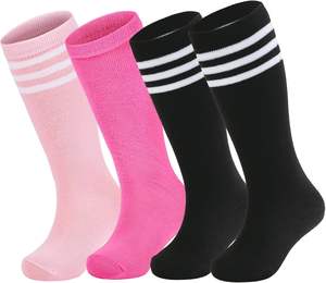 Correas de espinilleras para jóvenes adultos uniforme deportes Béisbol Softbol calcetines jóvenes calcetines atléticos niños niñas hasta la rodilla deporte - Product Image 6