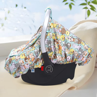 Housse d'hiver pour siège d'auto pour bébé Porte-bébé Housse d'allaitement pour poussette pour nouveau-nés et tout-petits