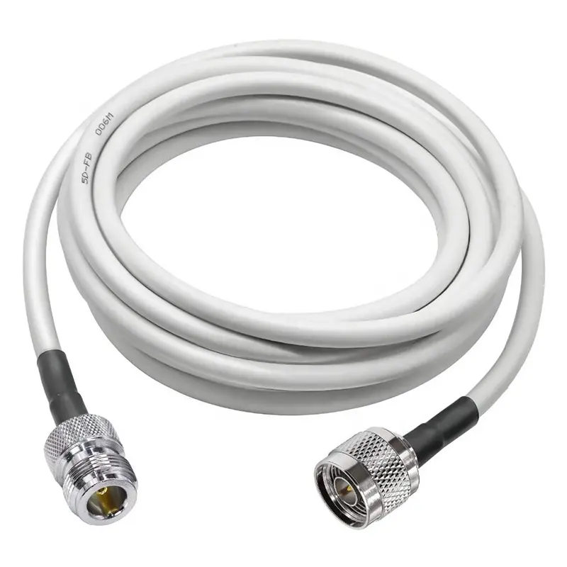 Nouveau câble de raccordement Rf à angle droit Type N mâle à N femelle adaptateur de connecteur Nm-5D-Fb 5D-Fb câble Coaxial