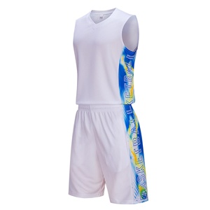 Custom Soft Comfortable Adult Basketball Jerseys Breathable Summer Fashion Design Moisture-Wicking Digital Printing Logo Set - Product Image 3