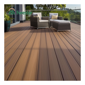 <span class=keywords><strong>Planche</strong></span> de terrasse extérieure moderne en WPC massif Forestar 135*23mm, co-extrudée, grain de bois, imperméable et robuste, pour décoration extérieure - Product Image 6