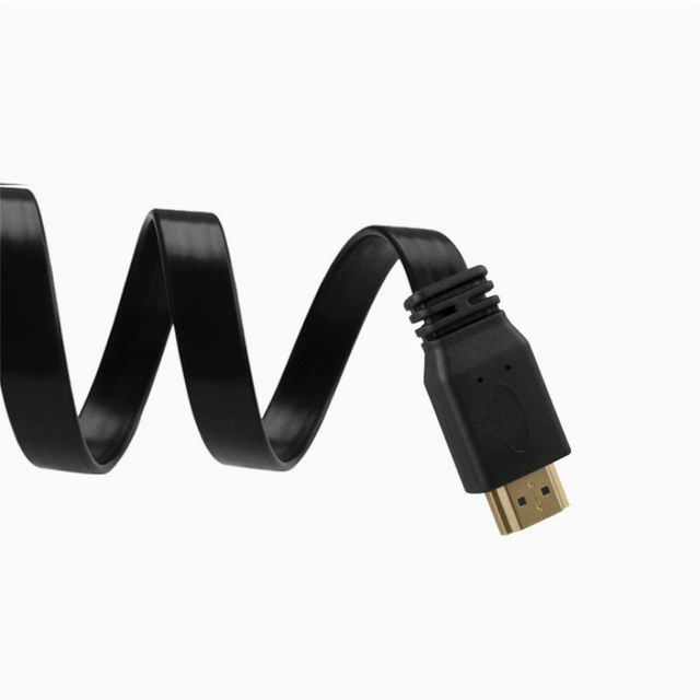 Factory Direct Sales of  Cables, Flat  High-definition Cables, Computer/TV Connection Cables, 1.5m and 10m, Version 1.4.
