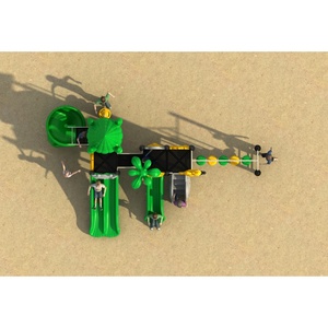 Aire de jeux extérieure <span class=keywords><strong>pour</strong></span> enfants, maisonnette en plastique, installations de divertissement <span class=keywords><strong>pour</strong></span> enfants - Product Image 2