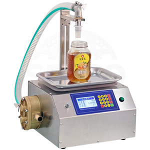 Weighing Quantitative Sesame Paste Water Honey Liquid Machine <b>for</b> Viscous Paste <b>Jars</b> Plastic Bottles Cosmetic Use High-Accuracy - Product Image 4
