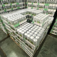 Vente en gros de boisson gazeuse de 350 ml à l'épicerie de marque privée à saveur d'orange fraîche emballée en bouteille et en boîte