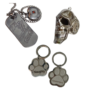 Kustom berbagai pola liontin & <span class=keywords><strong>tag</strong></span> anjing dalam baja tahan karat/kuningan/besi, dengan pemolesan & elektroplating. - Product Image 1