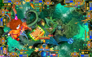 เครื่องเกมตกปลา Ocean King 3 <span class=keywords><strong>Monster</strong></span> Awaken Tiger <span class=keywords><strong>Strike</strong></span> Leopard ตู้โลหะ รุ่น CD-006-103 ปลั๊กแบบ US ปรับแต่งได้ - Product Image 2