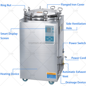 <span class=keywords><strong>Autoclave</strong></span> de Alta Presión de 70L, <span class=keywords><strong>Equipo</strong></span> de Esterilización Vertical de Alta Temperatura para Uso en Laboratorios y Hospitales - Product Image 2