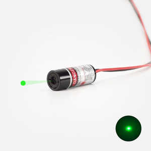 520nm màu xanh lá cây Dot mô-đun <span class=keywords><strong>Laser</strong></span> 6V 10mW hẹp Chùm tia góc cho dài-khoảng cách cho ngoài trời không thấm nước - Product Image 1