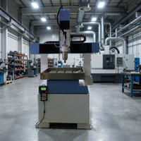 Routeur CNC à refroidissement par eau de petite taille 2,2 kW, 600x900, machine à travailler le bois, fraisage de l'aluminium