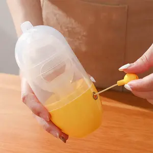 Utensílios de cozinha misturar os ovos brancos e yolks egg shaker para uma melhor absorção de nutrientes agitador manual de ovos